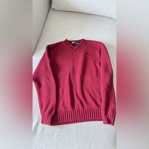 Polo Ralph Laurence Man’s sweater in burgundy